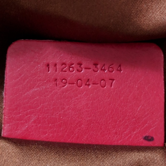 Etro Leather With Wooden Handle Clutch Large GUC - Picture 6 of 7